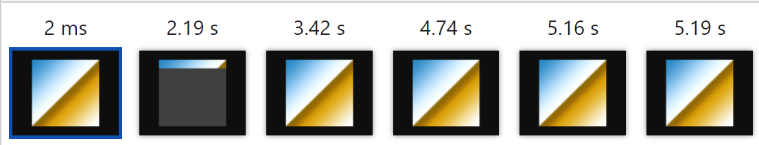 渐进式屏幕加载截图